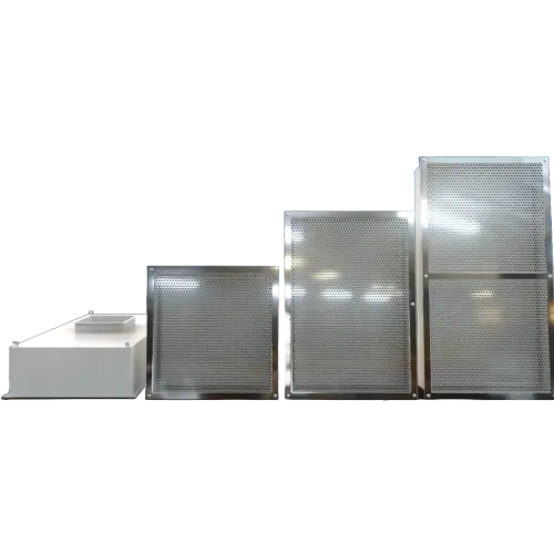 Laminar diffuser - detail housing