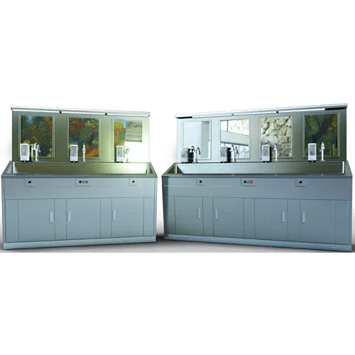 Scrub Sink Station detail bak